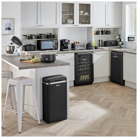 Swan Sf17031bneu Retro Slow Cooker 6,5l Pentola Rimovibile In Ceramica Antiaderente Senza Pfoa 320w Nero - Foto 8