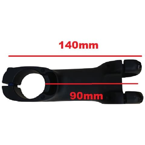 Attacco Manubrio Ns Acr Alloy Road Morsetto 31,8ø -6º 100mm Nero - Foto 2