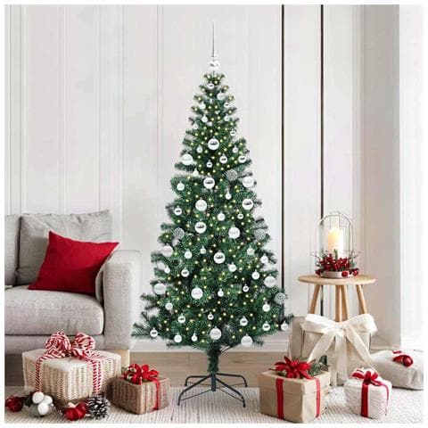 Albero di Natale artificiale con luci integrate Verde 180 cm - Foto 2