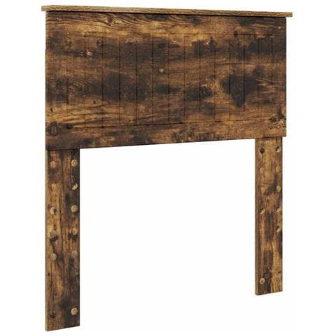 Testiera con testiera Rovere fumé 80 cm Legno multistrato - Foto 1