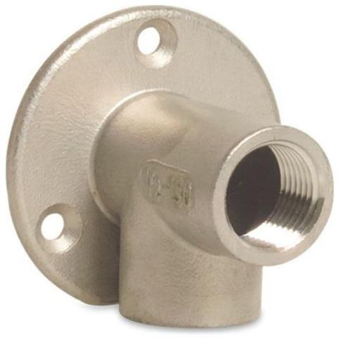 Raccordo Filettato Inox  Curva A 90 Gradi  1 Pollice - Foto 1