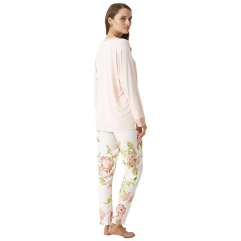 Pigiama Donna Stampato A Maniche Lunghe Jjbdp0101 - Foto 2