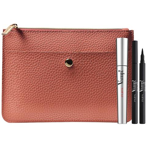 Set : Vamp! Definition, Paraben-free, Waterproof, Lash Defining, Mascara, 001, Extra Black, 9 Ml +, Liquid Eyeliner, Black, 1.5 Ml - Foto 1