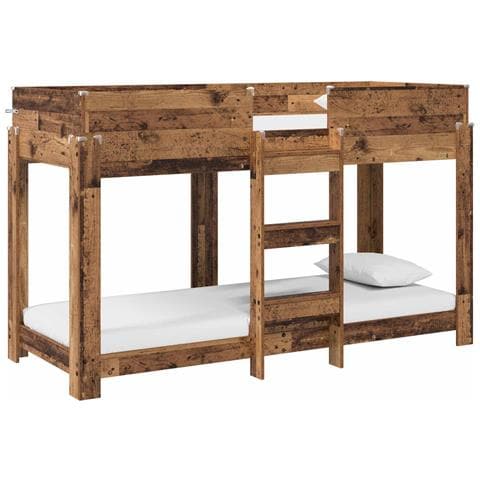 Letto a Castello per Bambini Legno vecchio 75 x 190 cm - Foto 1