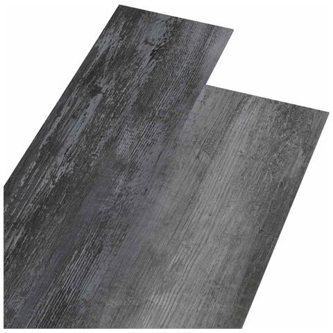 Tavole per Pavimenti 36 pcs Grigio lucido 5,02 m² PVC - Foto 1