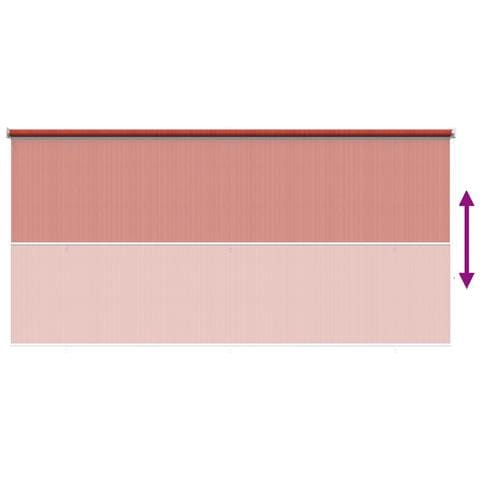 Tenda a Rullo Esterno Blocco UV 90% Terracotta 350 x 230 cm - Foto 9