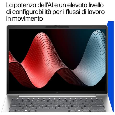 EliteBook 6 G2a 14 AI PC AMD Ryzen™ 5 230 Computer portatile 35,6 cm (14") WUXGA 16 GB LPDDR5x-SDRAM 512 GB SSD Wi-Fi 7 (802.11be) Windows 11 Pro Argento - Foto 2