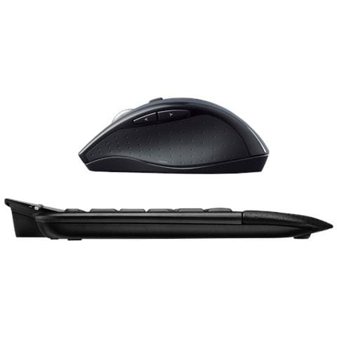 Kit Mouse Laser 1000 DPI + Tastiera Wireless Desktop MK710 Colore Nero (Layout Italiano)  - Foto 12
