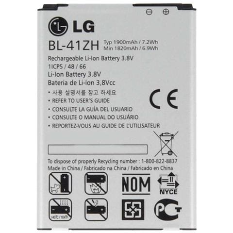 Batteria Ricambio Sostituzione 1900 Mah Lg Optimus L50 D213n D290n H340n L Fino Leon - Foto 1