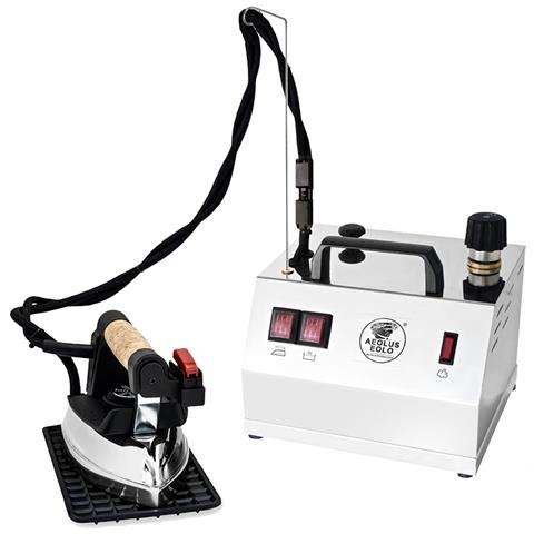 Ferro Da Stiro Professionale Con Caldaia In Rame A Risparmio Energetico E Resistenza Esterna Anticalcare Paravapore Ricarica Semicontinua Sistema Stirante Vapore Secco Corazza In Acciaio Inox Stiro Verticale Gvs1 Inox - Foto 1