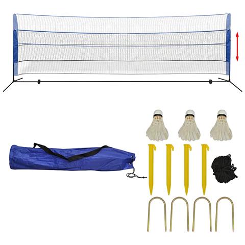 Set Rete Da Badminton Con Volani 500x155 Cm - Foto 1