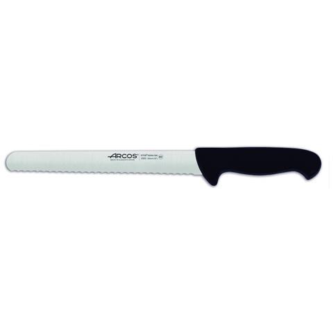 Serie 2900 - Coltello da Pasticceria - Lama Acciaio Inossidabile Nitrum 250 Mm - Manico Polipropilene Colore Nero - Foto 1