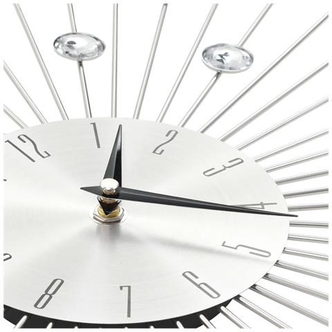 Orologio Da Parete Con Movimento Al Quarzo Design Moderno 50 Cm - Foto 6