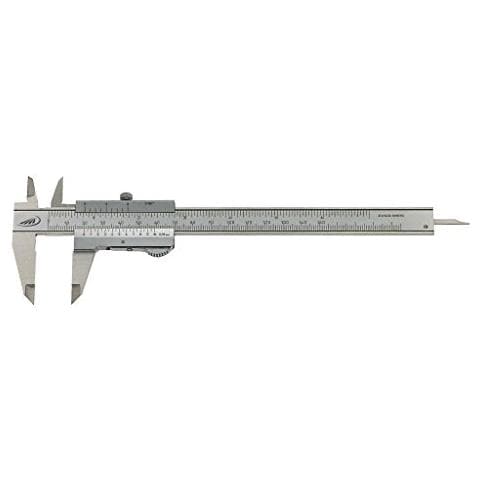 Preisser 0190501, Calibro a corsoio tascabile Duo Fix, lunghezza: 150 mm, lettura: 0,05 millimetri, lunghezza Becco: 40mm - Foto 1