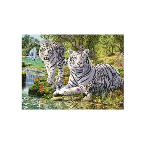 RVB14793 Puzzle 500 pezzi - Tigri Bianche - Foto 1
