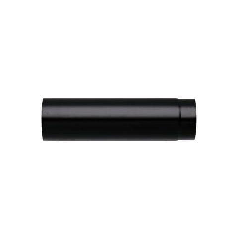Tubo smaltato nero opaco, 12 cm - lunghezza 50 cm. - Foto 1