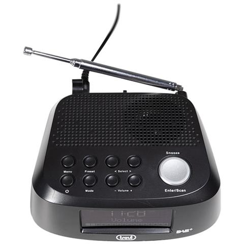 Radiosveglia Elettronica Con Ricevitore Digitale Dab / Dab + Rc 80d4 Dab Nero - Foto 2