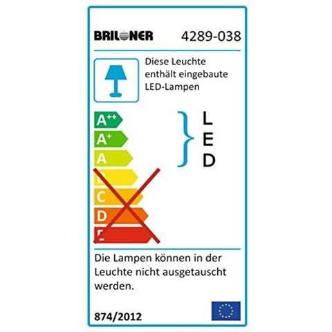 4289-038 A +, Lampadario Led, Sospensione, 15 W, Cromata, 120 X 70 X 120 Cm - Foto 3