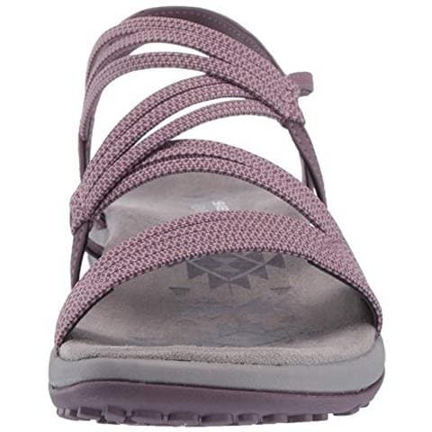 Reggae Slim-skech Appello, Sandali A Punta Aperta Donna, Viola (plum Gore Plum), 37 Ue - Foto 2