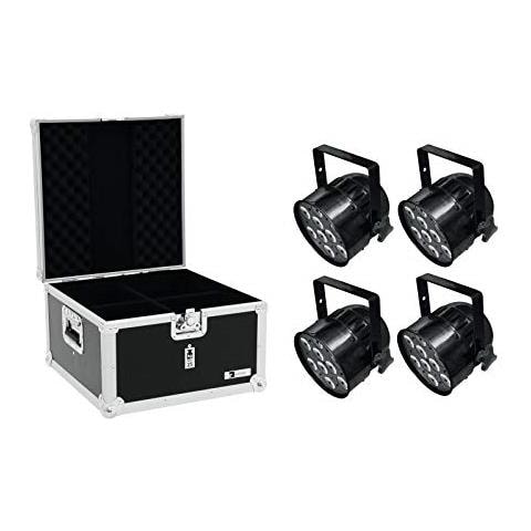 Set 4 x Led Par 56 qcl Short Sw + Eps Case 20000323 - Foto 1
