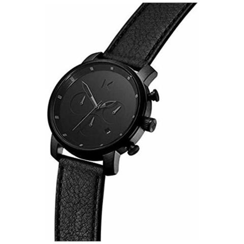 Orologio Quarzo Uomo Con Cinturino In Pelle D-mc02-blbl - Foto 2
