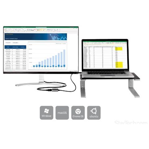 Adattatore da Mini Display Port con Porta HDMI Risoluzione Supportata 1920x1080 Pixel da 30 cm - Foto 5