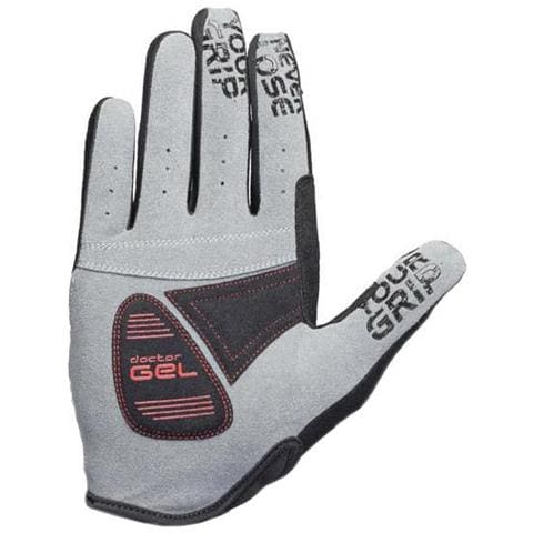 Shark Maschio Nero, Grigio Guanti da ciclismo a dita intere - Foto 2