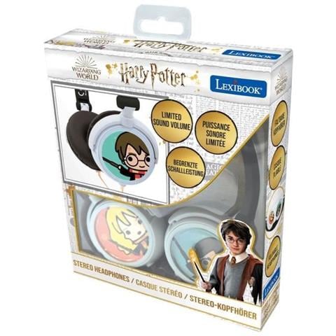 Harry Potter - Cuffie Stereo Cablate - Pieghevole Per Bambini Con Limitazione Del Volume Di Ascolto - Foto 1
