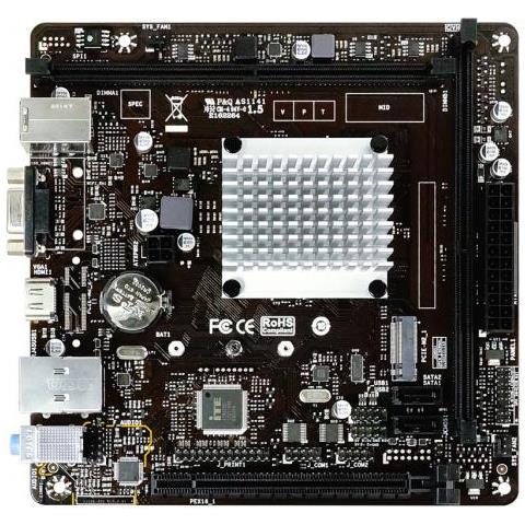 Scheda Madre J4125NHU Socket Intel Core J4125 Chipset J4125 mini-ITX - Foto 2