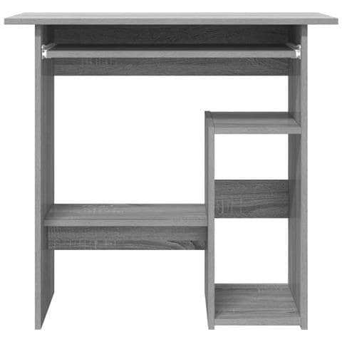 Scrivania Grigio Sonoma 80x45x74 Cm In Legno Multistrato - Foto 10