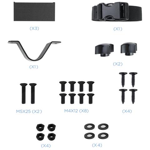 TCCH0001-B base e supporto per PC /workstation All-in-One 5 kg Nero - Foto 11