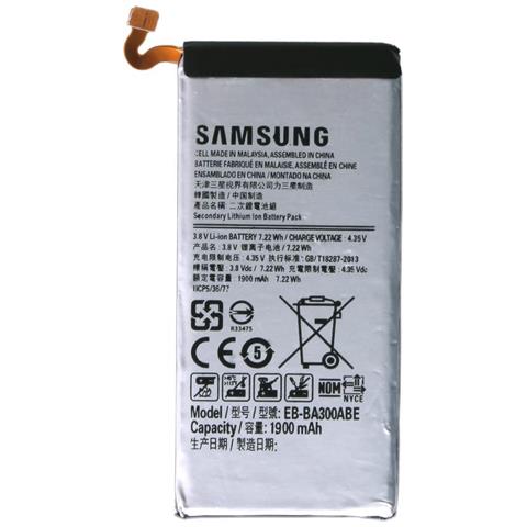 Eb-ba300abe - Batterie - Li-ion - 1900 Mah - 7.22 Wh - Fr Galaxy A3 - Foto 1