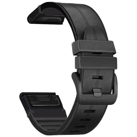 Cinturino In Tpu Per Garmin Fenix 7x/6x/5x 26mm Black - Foto 1