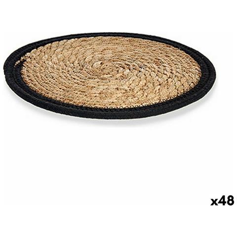 Sottopentola Naturale Nero 30 X 1 X 30 Cm (48 Unità) - Foto 1