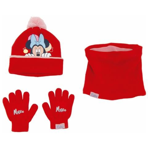 Cappello, Guanti E Scaldacollo Lucky Rosso - Foto 1