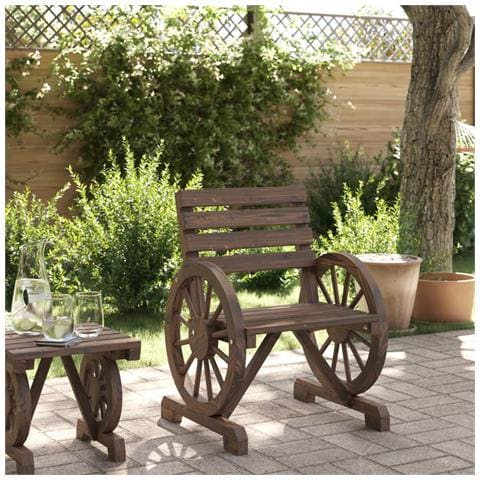 Sedia da Giardino 58x58x78,5 cm in Legno Massello di Abete - Foto 3
