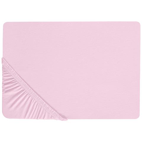Coprimaterasso Elasticizzato Janbu Cotone Rosa Pastello - Foto 2