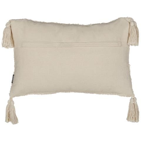Set Di 2 Cuscini Cassiope Cotone 30 X 50 Cm Astratto Trapuntato Bianco - Foto 7