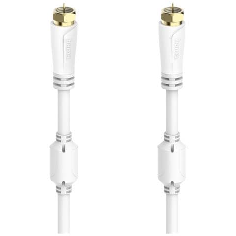 00205255 cavo coassiale 10 m F Bianco - Foto 1