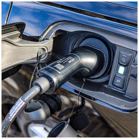 Cavo per caricabatterie per auto EV a spirale 22kW Tipo2, trifase, 5m - Foto 9