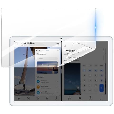 Salvadisplay Per Honor Pad X8 In Idrogel Anti-urto, Trasparente - Foto 1