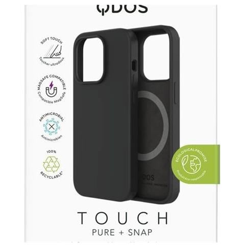 Cover Touch Pure Per Iphone 14 Pro Touch Compatibile Magsafe, Nero - Foto 4