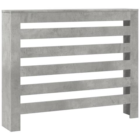 Copertura Termosifone Grigio Cemento 104x20x82cm In Multistrato - Foto 2