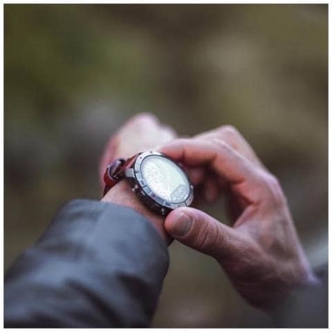 Grit X2 Pro Titan 3,53 cm (1.39") AMOLED Digitale 454 x 454 Pixel Touch screen Titanio GPS (satellitare) - Foto 2