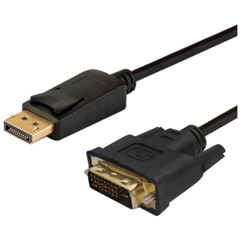 CL-122 cavo e adattatore video 3 m DisplayPort DVI Nero - Foto 1