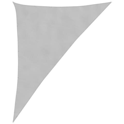 Vela Parasole Grigio Chiaro 4x5x6,4 M 100% Poliestere Oxford - Foto 2