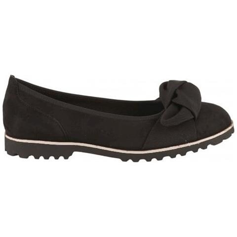 Black Casual Closed Shoes Scarpe Basse Pelle Scamosciata /nabuk Scarpe Donna Nero Eu 37, 84.103.16 - Foto 1