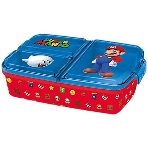 Sandwich Box Bambini Super Mario Multi Scomparti - Foto 1