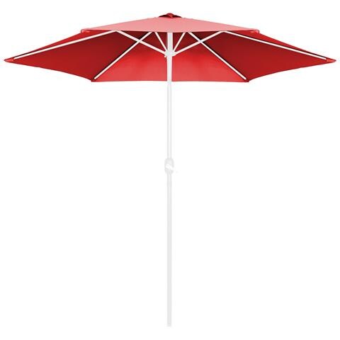 Telo Per Ombrellone Quadrato 3x3 M – Antracite, Poliestere 240 G/m², Impermeabile, UV 50+