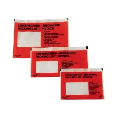 Dokumententasche Lieferschein- Rechnung C5 Mf Sk Rt 250 St./pack. (161593100) - Foto 1